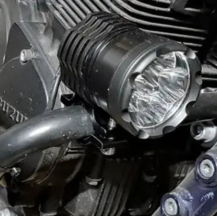 Feu Additionnel LED Universel - Mode Feux de route ou Flash Stroboscopique, Grand Format 12 LED Puissantes