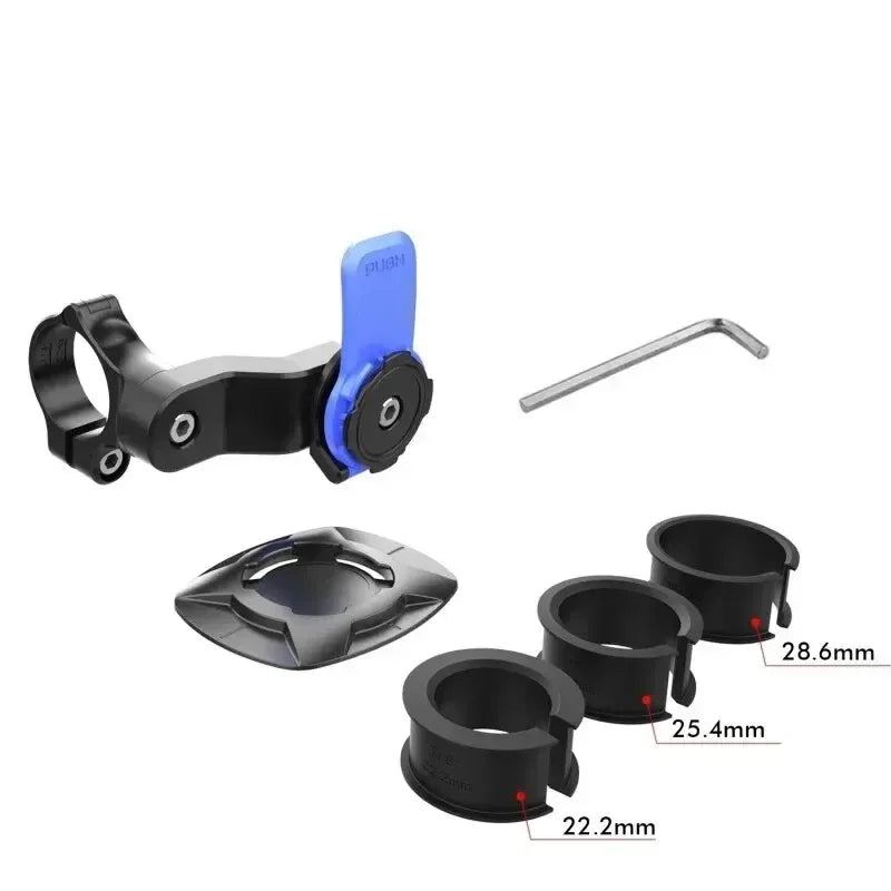 Quad Lock Support Smartphone pour Guidon de Moto universel