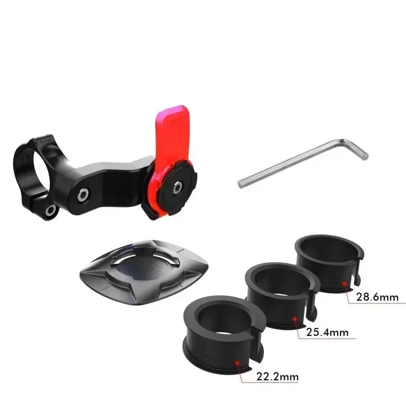 Quad Lock Support Smartphone pour Guidon de Moto universel