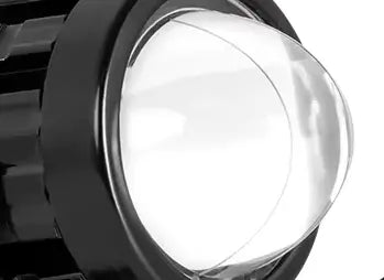 Pack mini feux additionnels LED jaune ou blanc, IP67, pour moto scooter Solidefrance