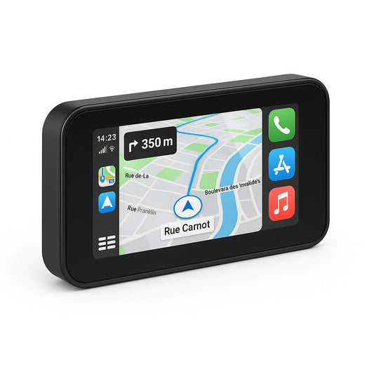 Écran CarPlay Moto 6.25 Pouces Android IP67 GPS Intégré Bluetooth 5.0 Compatible BMW, Yamaha, Honda, KTM